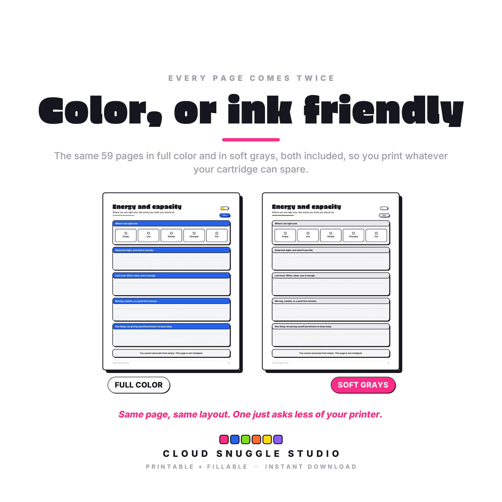 A closing note from Cloud Snuggle Studio about The Advocate's Planner. Written for parents advocating for a neurodivergent child. An IEP advocacy planner for parents, instant digital download.